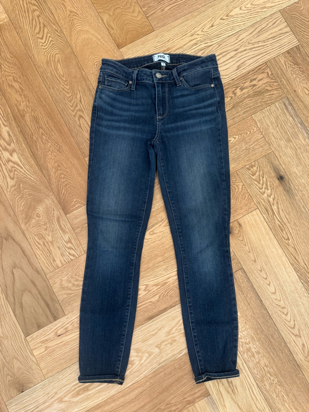 PAIGE Indigo Wash Skinny Jeans